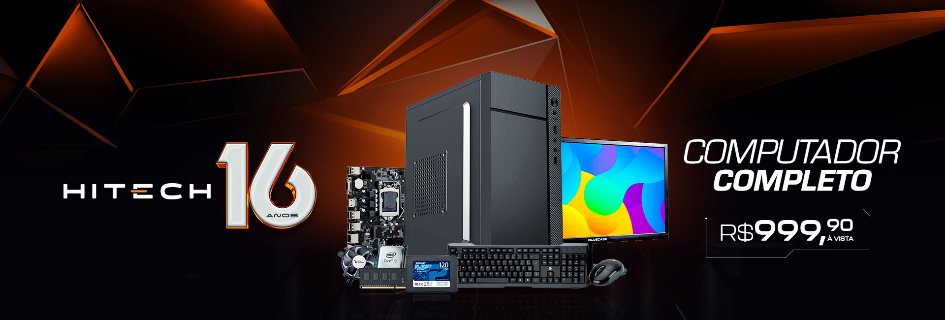 Computador comleto por R$999,90