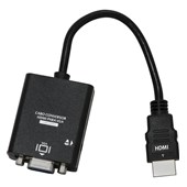CABO CONVERSOR HDMI X VGA C/ SAIDA P2 15CM