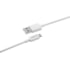 CABO MICRO USB X USB 1,2M PVC BRANCO 3A INTELBRAS 4830063