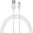 CABO MICRO USB X USB 1,2M PVC BRANCO 3A INTELBRAS 4830063