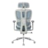 CADEIRA OFFICE MESH AZUL ESTRUT CINZA ERGO MASTER BLUECASE - BCOM-01BLGL