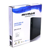 CASE P/ HD 2.5 MYMAX USB 2.0 MENC/25YA-BK
