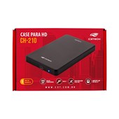 CASE P/ HD 2.5 USB 2.0 CH-210BK C3TECH