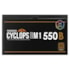 FONTE GAMDIAS CYCLOPS M1-550B WATTS RGB 80 PLUS BRONZE SEM CABO