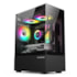 GABINETE GAMER BG-053 NUKER PRETO BLUECASE S/ FONTE