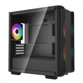 GABINETE GAMER DEEPCOOL CC 360 PRETO