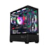 GABINETE REDRAGON REFLECT FLOW PRETO CA-606B