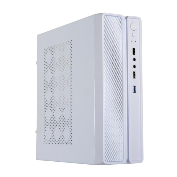 GABINETE SLIM COM FONTE 200W SLIMDESK BG-2002W BRANCO BLUECASE