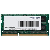 MEMORIA P/ NOTEBOOK 4GB DDR3L 1600MHZ PATRIOT SIGNATURE CL11 1.35V PSD34G1600L81S