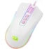 MOUSE GAMER COBRA RGB BRANCO COM ROSA M711WFPS