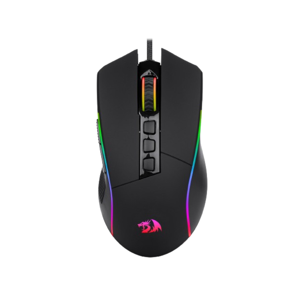 MOUSE GAMER REDRAGON PLANK RGB PRETO - M812RGB