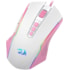 MOUSE GAMER REDRAGON RANGER BRANCO COM ROSA M910WP-RGB