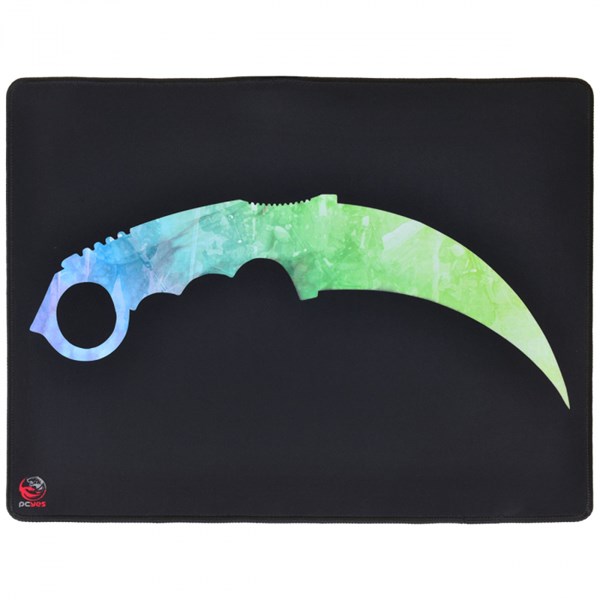 MOUSE PAD GAMER FPS KNIFE 500X400MM - FK50X40 PCYES