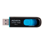 PEN DRIVE ADATA 16GB UV128 PT/AZUL USB 3.2 AUV128-16G-RBE