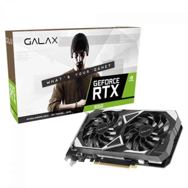 PLACA DE VIDEO RTX3050 6GB GDDR6 96BIT GALAX - 35NRLDMD9OEX