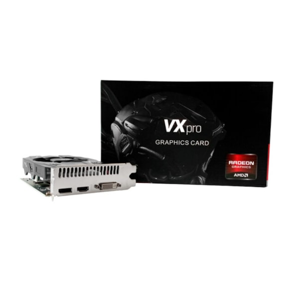 PLACA DE VIDEO RX 550 4GB DDR5 128BIT AMD VX PRO RX550-4GD5