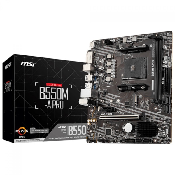 PLACA MAE AM4 MSI B550M-A PRO DDR4 911-7C96-043