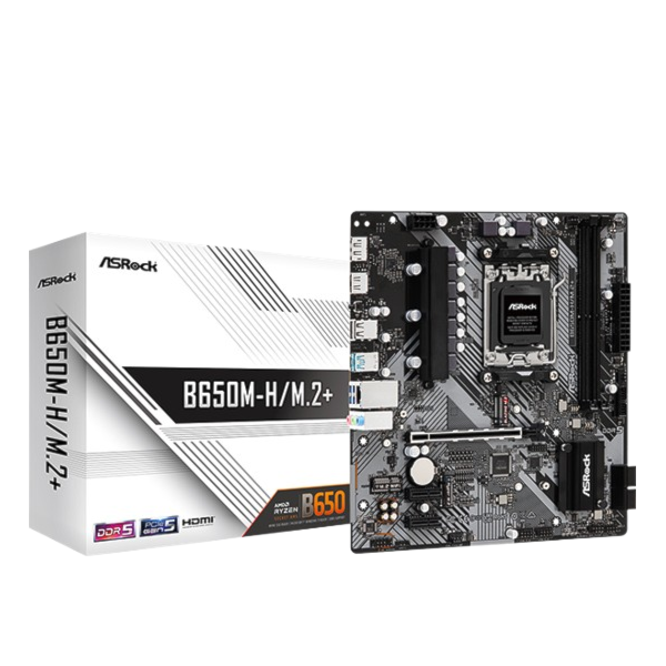 PLACA MAE ASROCK B650M-H/M.2+ AM5 DDR5  -  90-MXBMS0-A0UAYZ