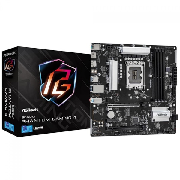 PLACA MAE ASROCK B660M PHANTOM G4 LGA 1700 90-MXBIQ0-A0BAY1Z