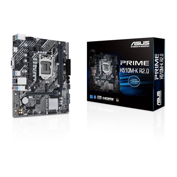 PLACA MAE ASUS PRIME H510M-K R2.0 LGA 1200 DDR4 90MB1E80-M0EAY0