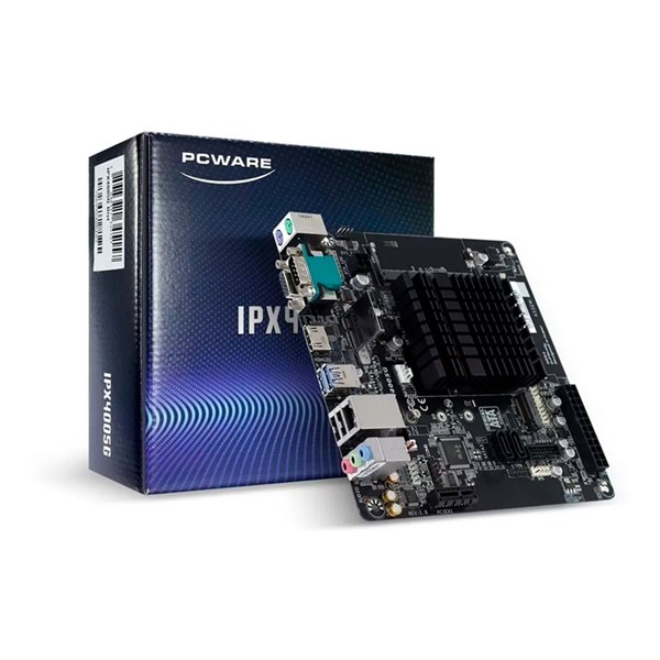 PLACA MAE PCWARE INTEGRADA IPX4005G DDR4 SO-DIMM M.2 D4S HDMI VGA DUALCORE