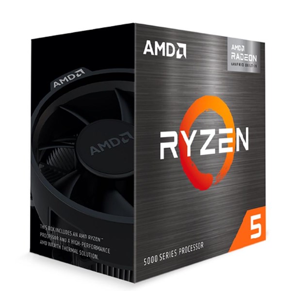 PROCESSADOR AMD RYZEN 5 5600G 3.9GHZ 19MB AM4 WRAITHSTEALTH RADEON 100-100000252BOX