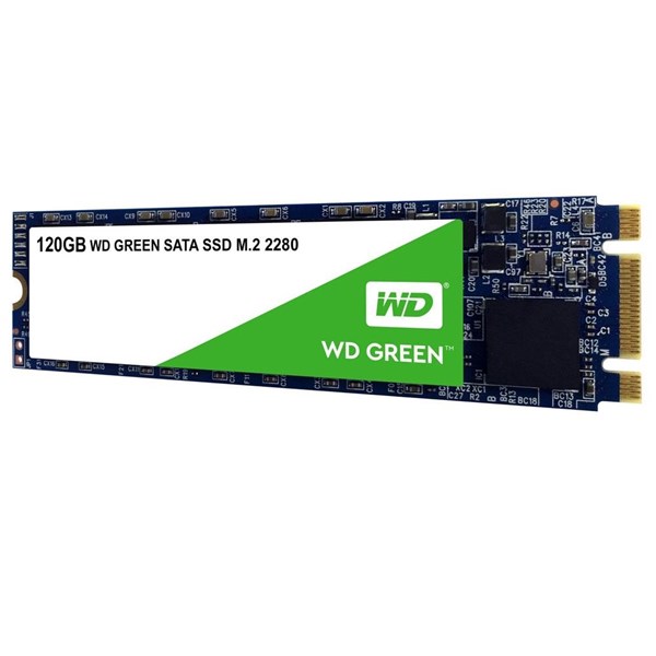 SSD M.2 WD 120GB GREEN SATA 3 2280 WDS120G2G0B