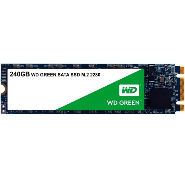 SSD M.2 WD GREEN 240GB 2280 SATA 3 3D WDS240G2G0B