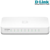 SWITCH 8 PORTAS D-LINK DES-1008C FAST ETHERNET NAO GERENCIAVEL