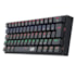 TECLADO GAMER MECANICO LAKSHMI RAINBOW PRETO SWITCH MARROM ABNT2