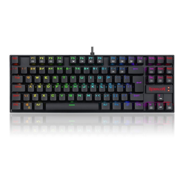 TECLADO MAGNETICO KUMARA PRO RGB REDRAGON SWITCH VERMELHO ABNT2 K552RGB-PRO PT-RED