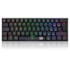 TECLADO MECANICO DRAGONBORN REDRAGON RGB PRETO SWITCH MARROM ABNT2 K630RGB-1