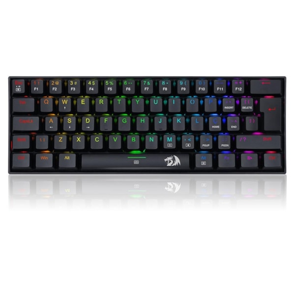 TECLADO MECANICO DRAGONBORN RGB REDRAGON SWITCH VERMELHO ABNT2 K630RGB-1 PT-RED